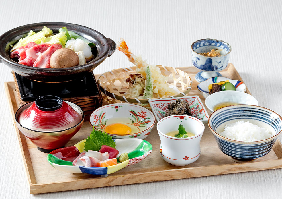 黒毛和牛すき焼き膳